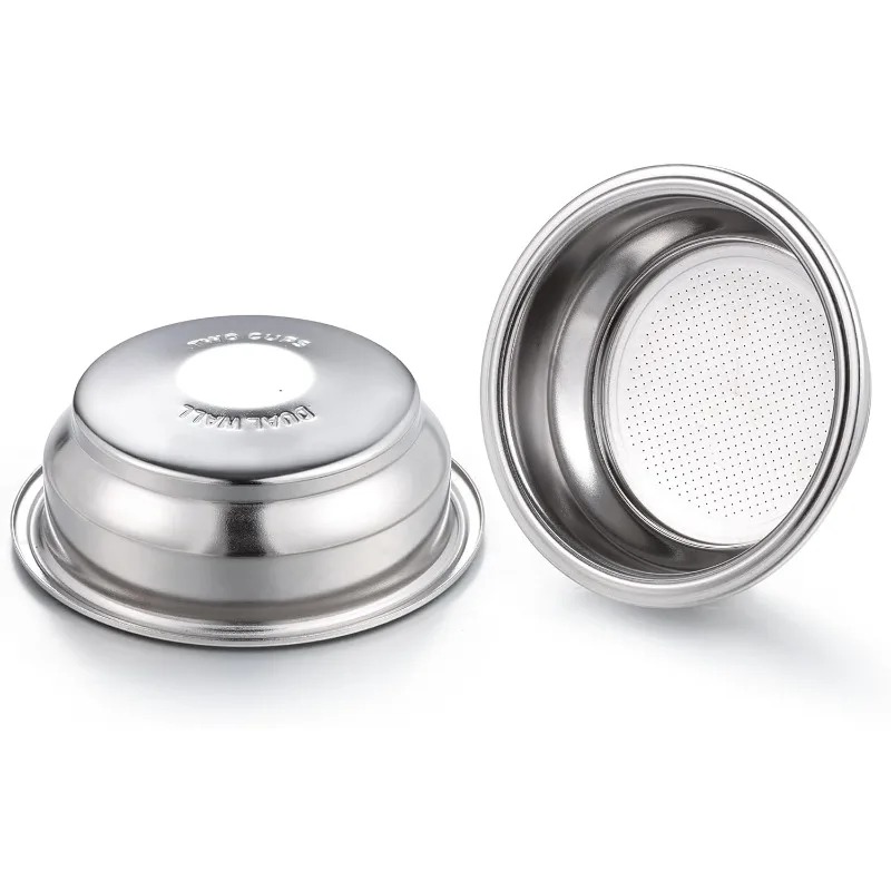 Coffee Equipment Filter - High Quality 2pcs 58mm Dual Wall