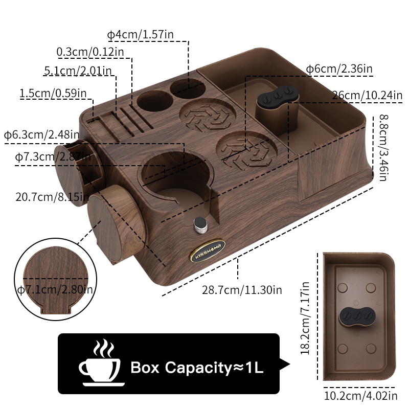 KISSHOME Espresso Tamper Stati - Coffee Equipment Holder 评论和价格