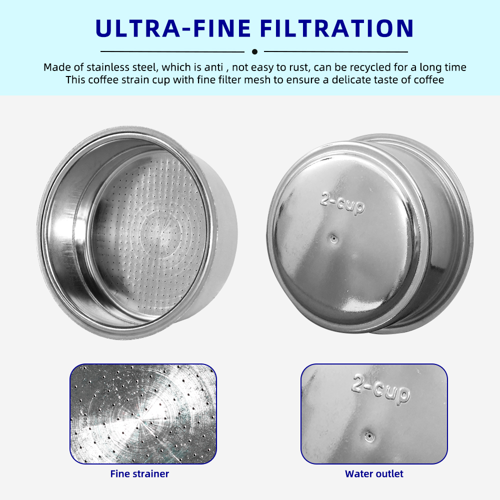 Pressured Double Layer 51mm St - Coffee Equipment Filter 评论和价格