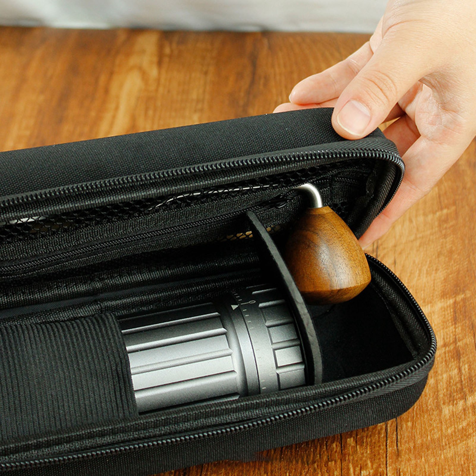 Coffee Grinder Bag Coffee Grin - Coffee Equipment Travel Bag 评论和价格