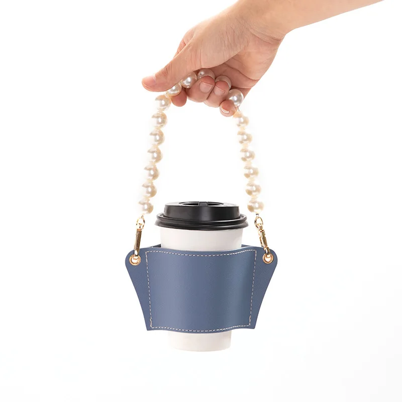 Removable Pearl Chain Cup Hold - Coffee Equipment Travel Bag 评论和价格