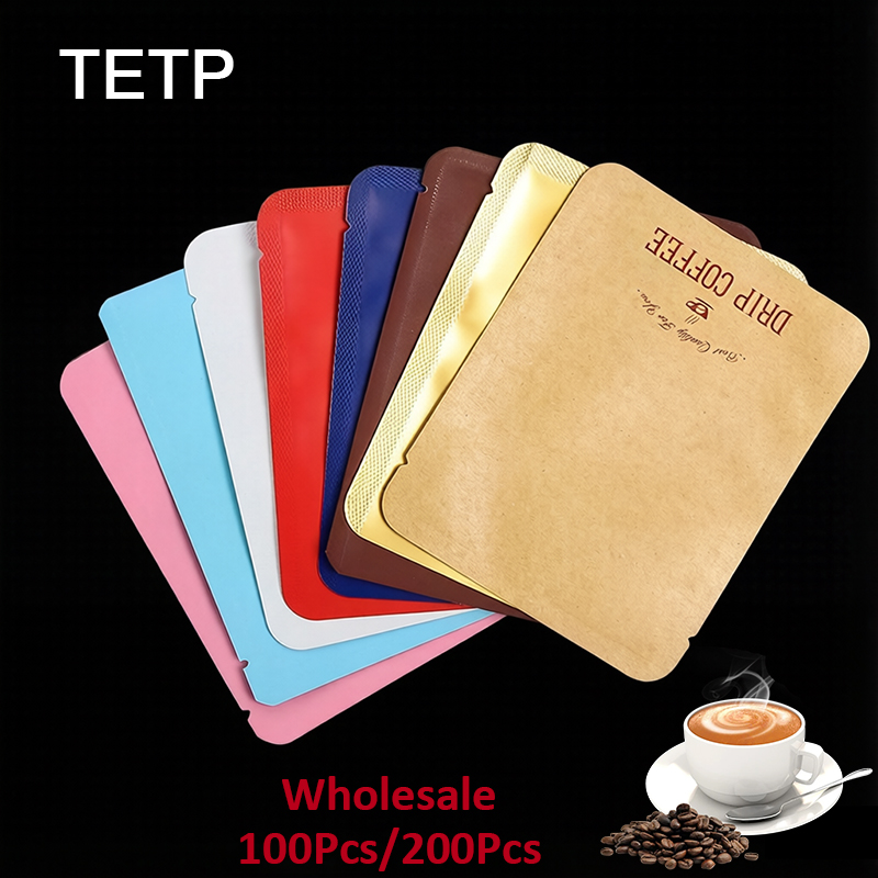 TETP 100Pcs/200Pcs Drip Coffee - Coffee Equipment Travel Bag 评论和价格