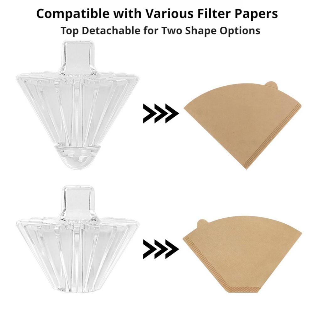 Hand-brewed Coffee Filter Cup  - Coffee Equipment Filter 评论和价格