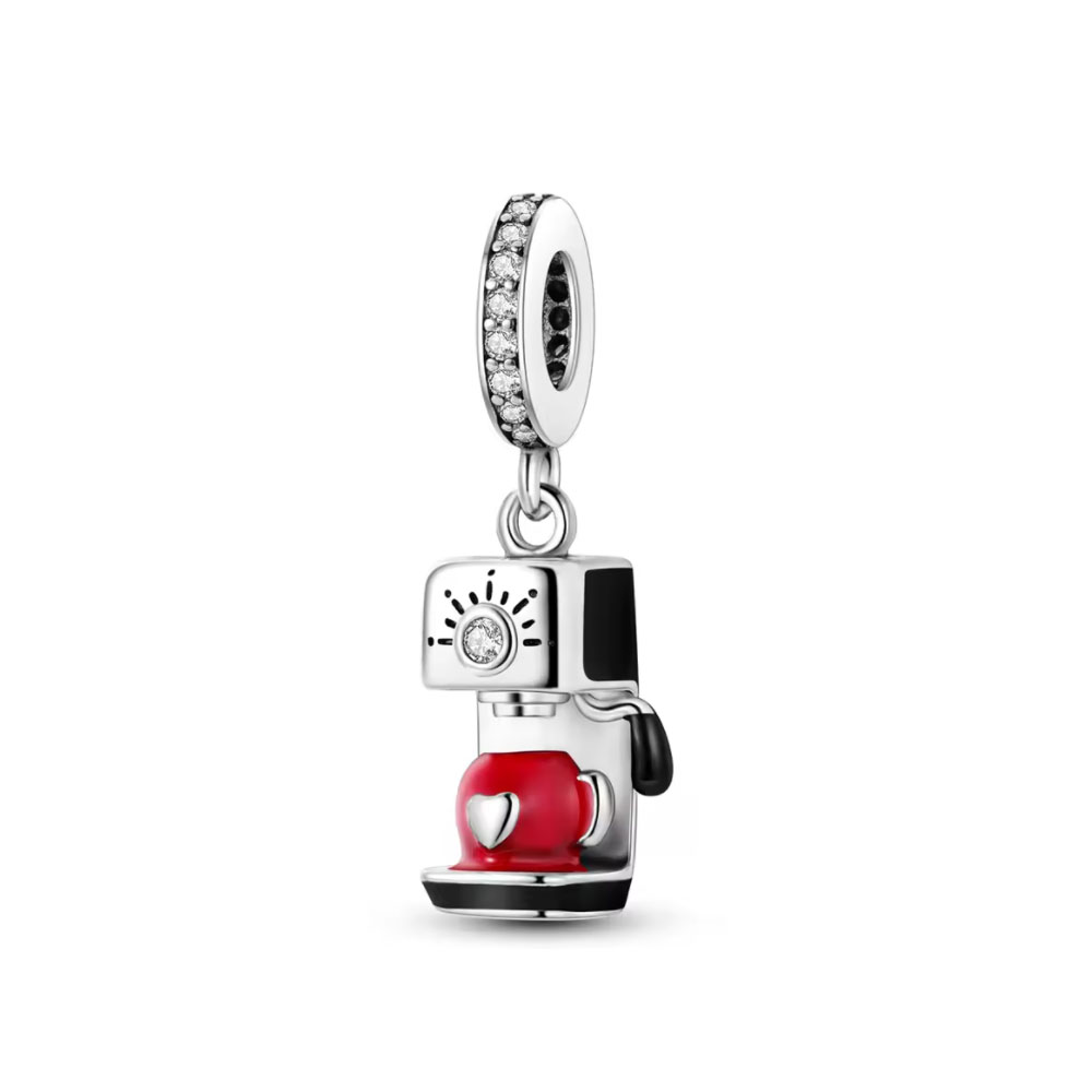 925 Silver drink series Charm  - Espresso Shot Glass 评论和价格