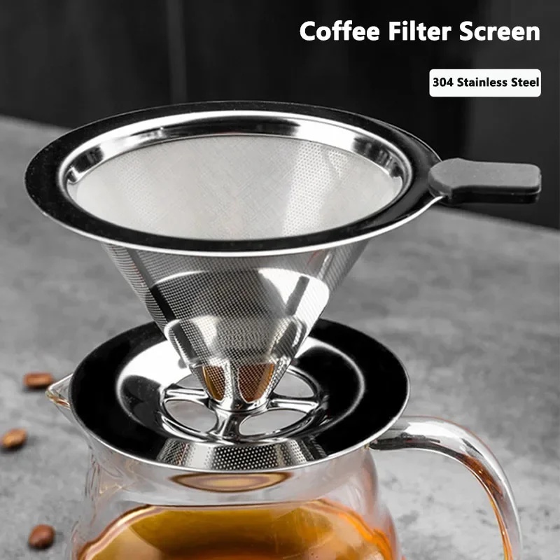 Portable Coffee Filter Stainle - Coffee Equipment Holder 评论和价格