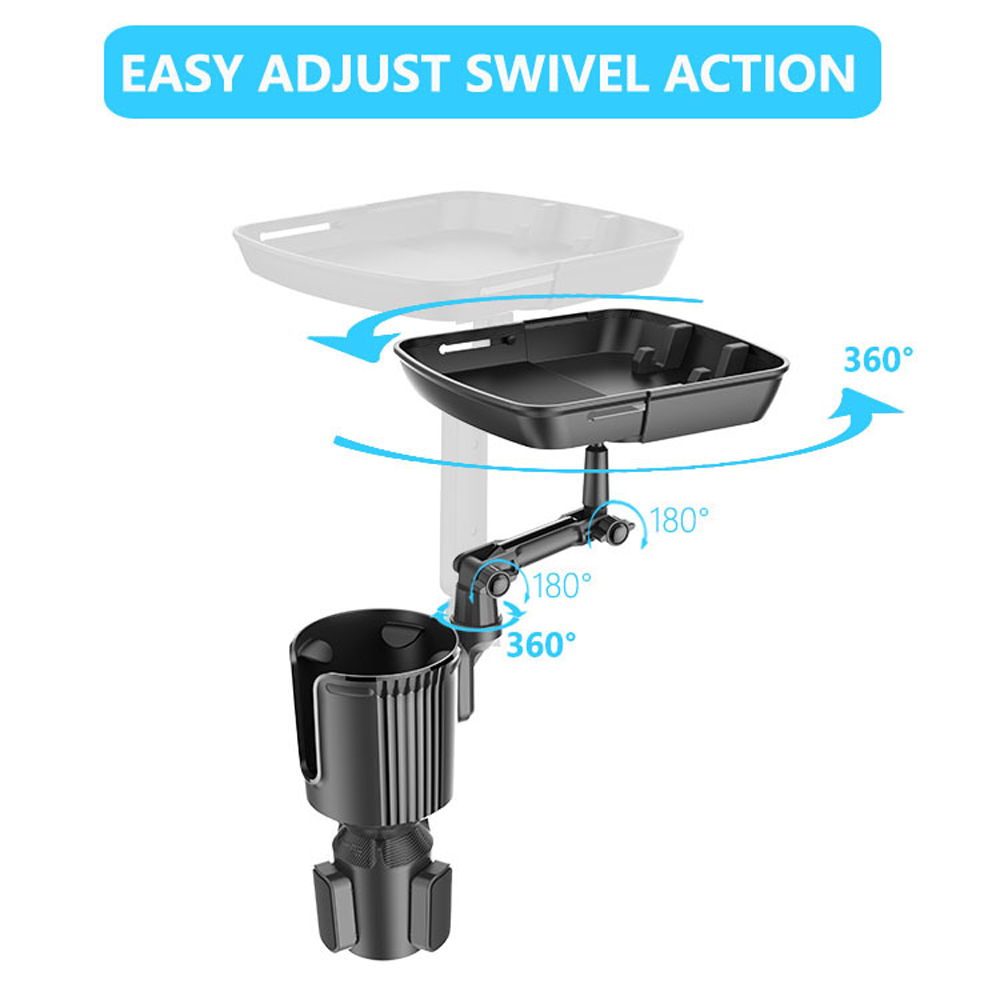 2 In 1 Car Cup Holder 360-degr - Coffee Equipment Holder 评论和价格
